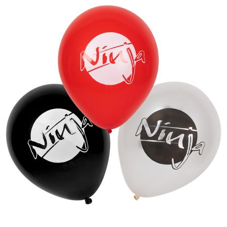 Ninja Party Luftballons